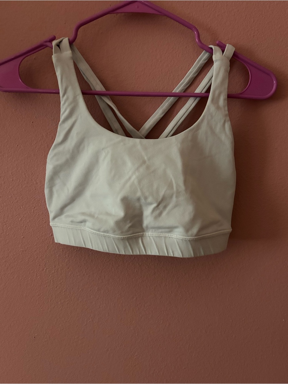 Lululemon Sports Bra - Cream size 6